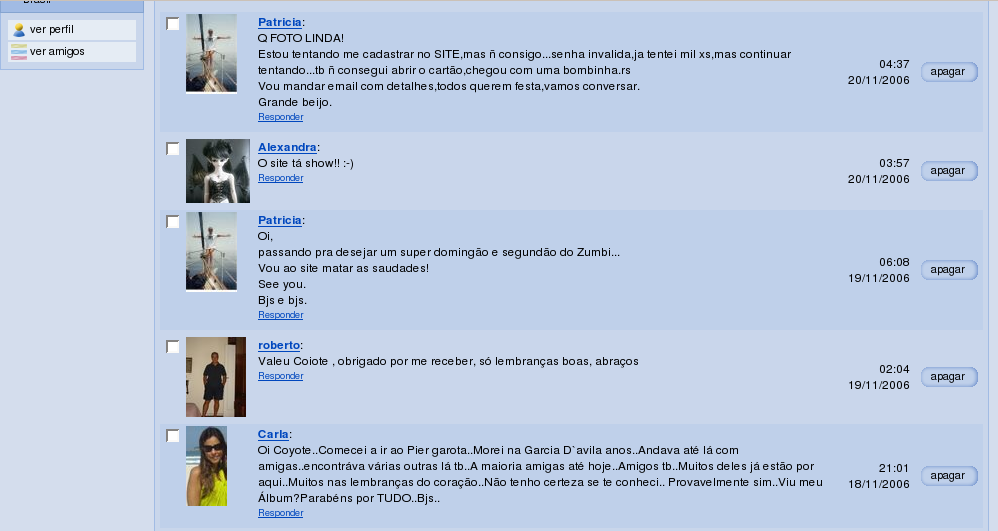 Memórias do Orkut - 10 anos de Pier de Ipanema